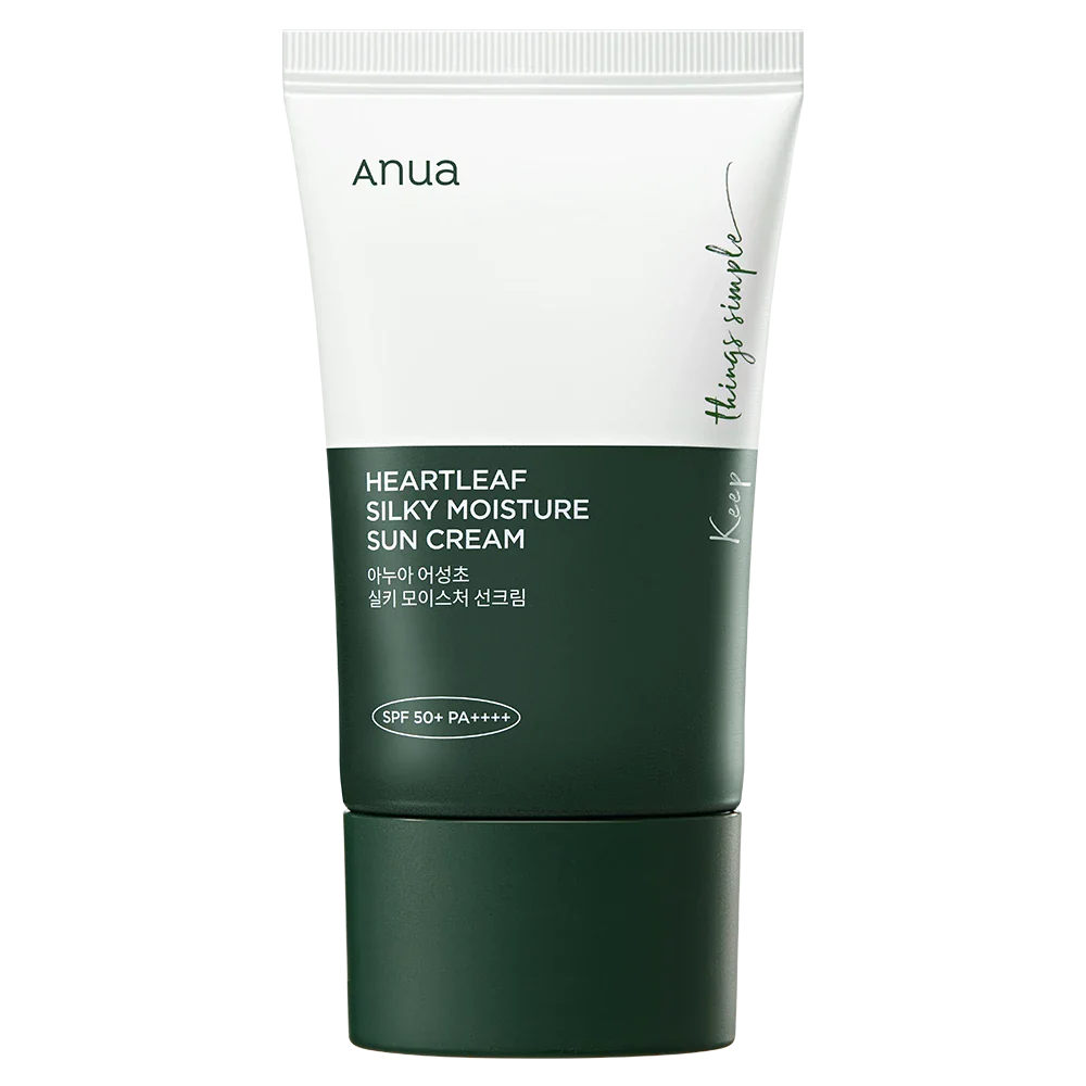Anua - Heartleaf Silky Moisture Sun Cream SPF50+ PA++++ 50 ml