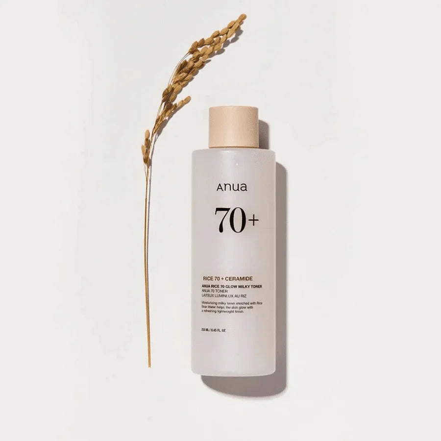 Anua - Rice 70 + Ceramide Glow Milky Toner 1