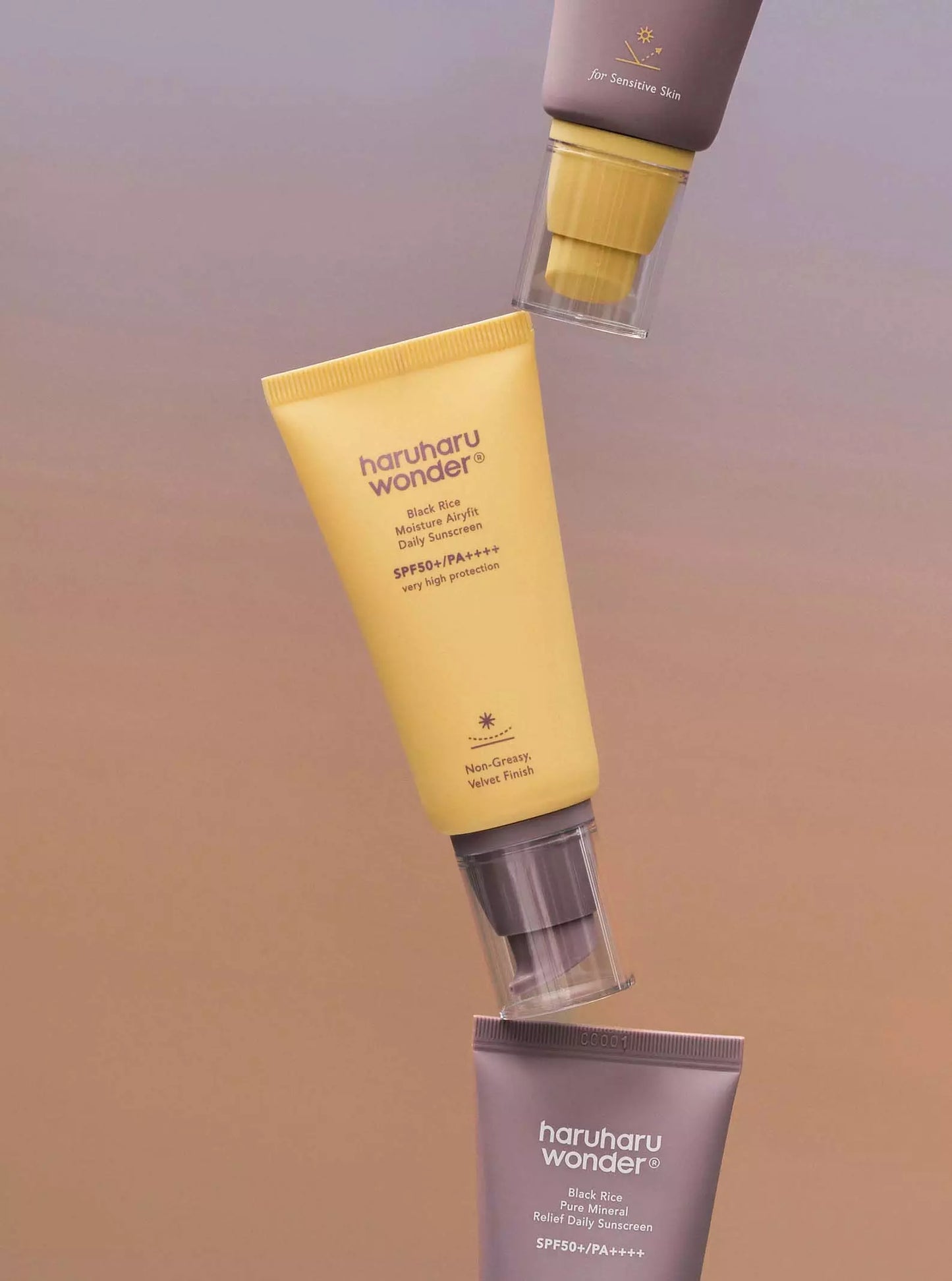 HaruHaru Wounder - Black Tea Moisture Airyfit SPF+++ 1