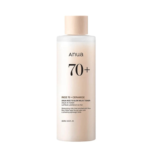 Anua - Rice 70 + Ceramide Glow Milky Toner