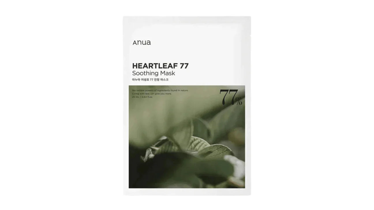 Anua - Heartleaf 77% Soothing Sheet Mask 25ml