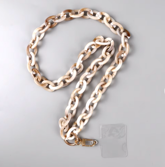 Chain Strap Beige - Monaco - 125cm