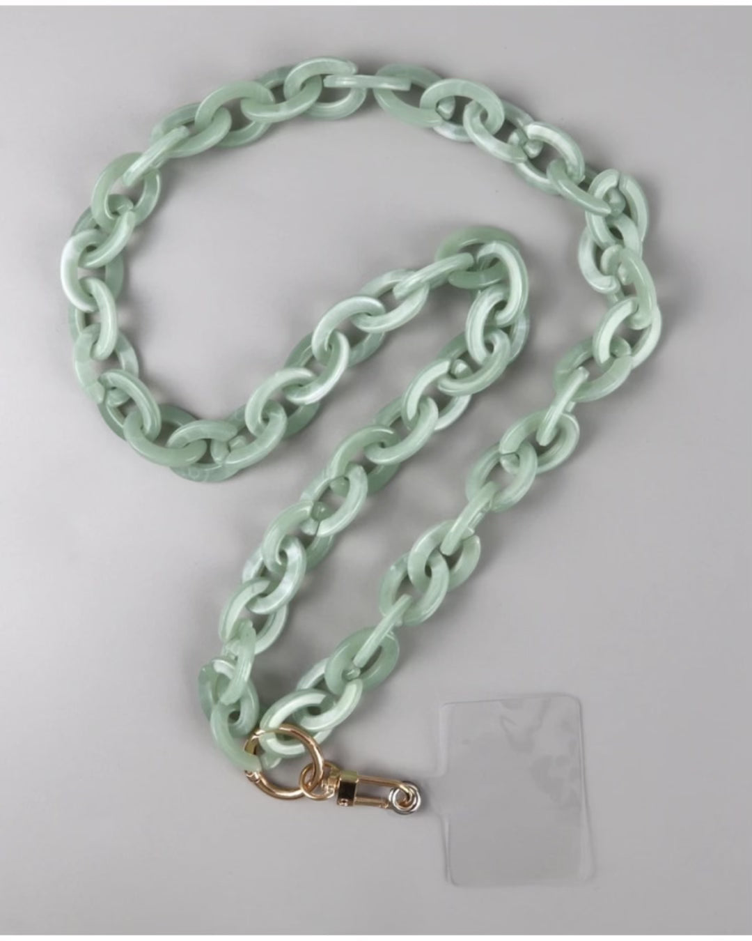 Chain Strap Green - Tulum - 125cm