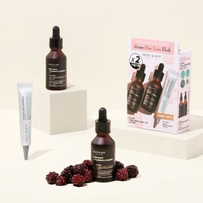 Mary & May - Idebenone+Blackberry Serum Duo Twin Pack 1