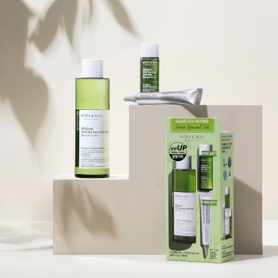 Mary & May - Vegan CICA Tea Tree Toner Special Set - 1set (3items) 1