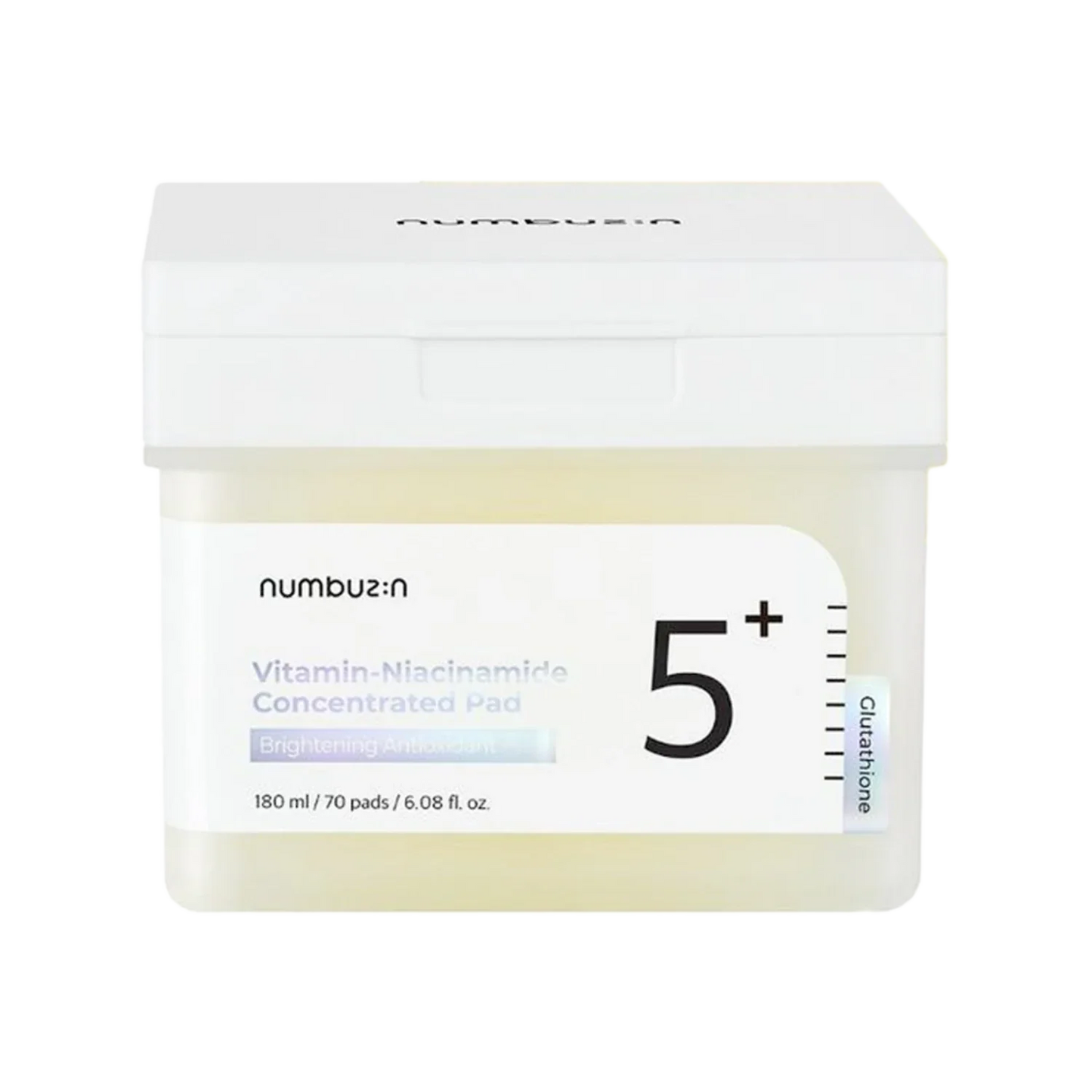 Numbuzin - No.5 Vitamin-Niacinamide Concentrated Pad 180ml 70pads